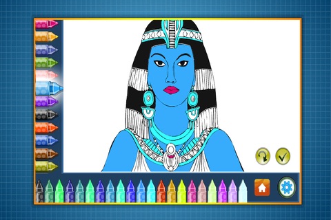 Coloring Book Egypt screenshot 4