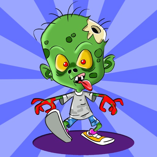 Dead Zombie Fishing Games For Kids Fun and Free iOS App
