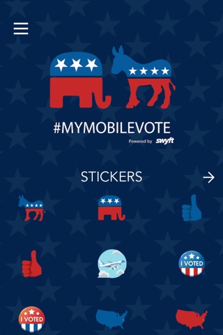 #MyMobileVote Keyboard screenshot 2