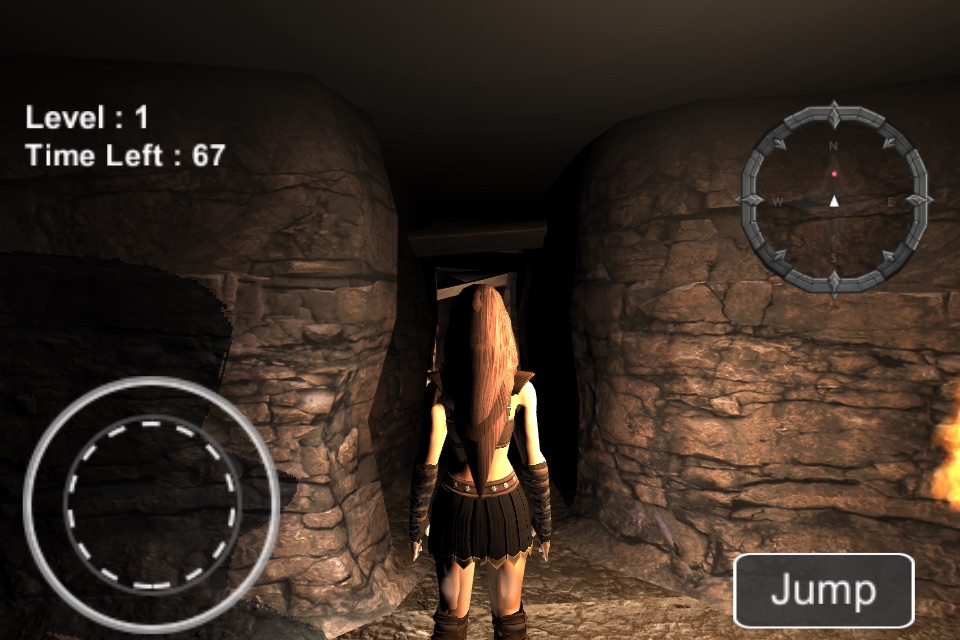 Valkyrie Adventure 3D - Can You Walking Escape Dead Girl in the Maze screenshot 2