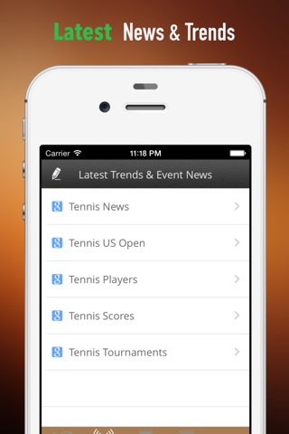 Tennis 101: Reference with Tutorial Guide and Latest News screenshot 4