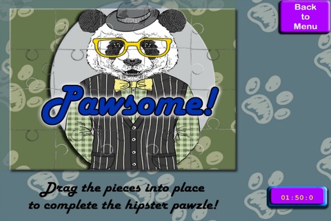 Hipster Pawzles screenshot 2