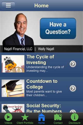 Najafi Financial screenshot 2