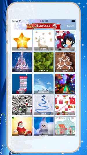 Christmas Wallpapers Lite(圖2)-速報App