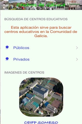 Centros no universitarios de Galicia screenshot 2