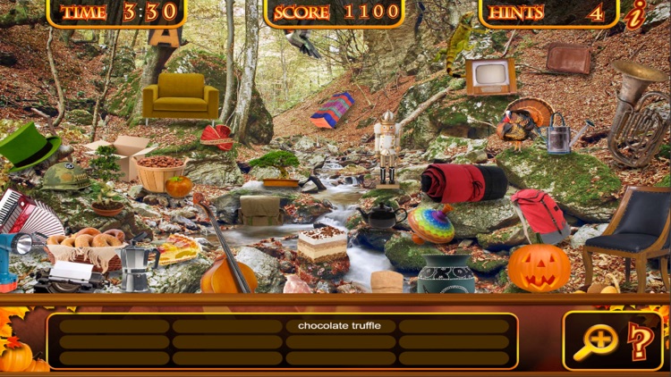 Fall Autumn Harvest - Hidden Object Spot and Find Objects Differences Halloween Game