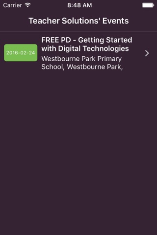 Teacher Solutions' Events screenshot 3