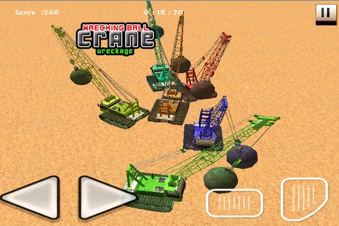 Wrecking Ball Crane Wreckage screenshot 2