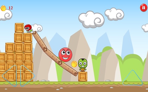 Super Red Ball 6 Run - Rolling Hero In Amazing World screenshot 2