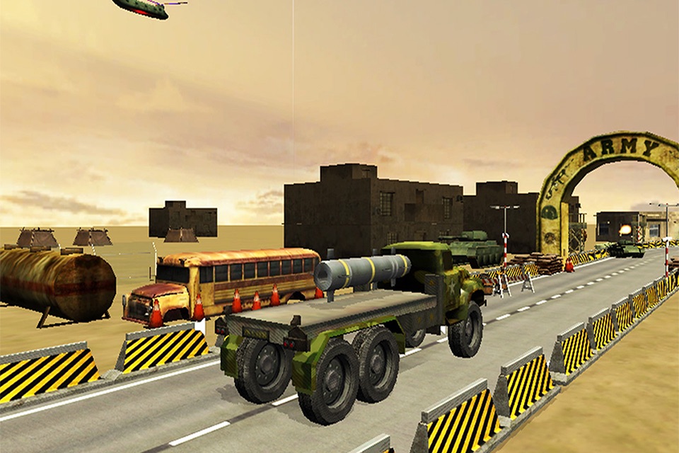 Military Arms Truck Parking screenshot 2