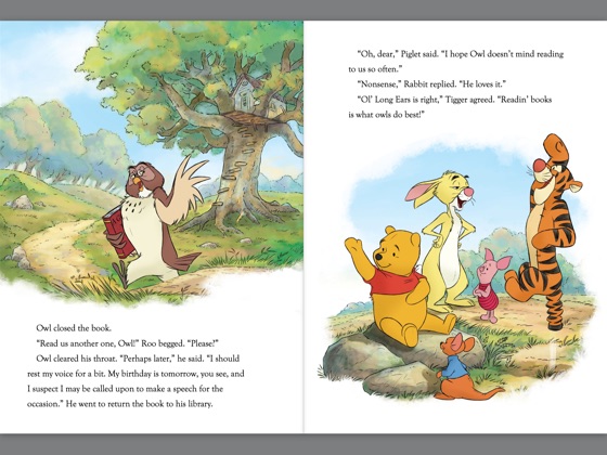 ‎winnie The Pooh Owls Reading Lessons On Apple Books 1460