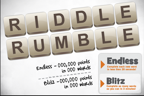 Riddle Rumble - Learn And Scramble English Words - náhled