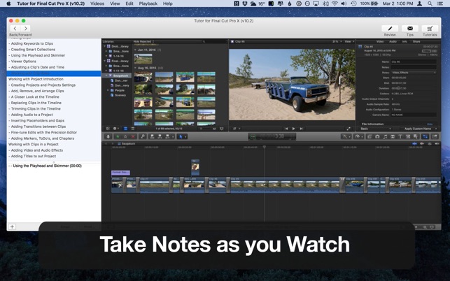 Tutor for Final Cut Pro(圖4)-速報App