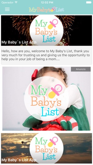 My Baby's List