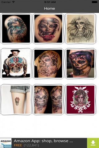 Sugar Skull Tattoo Designs screenshot 3