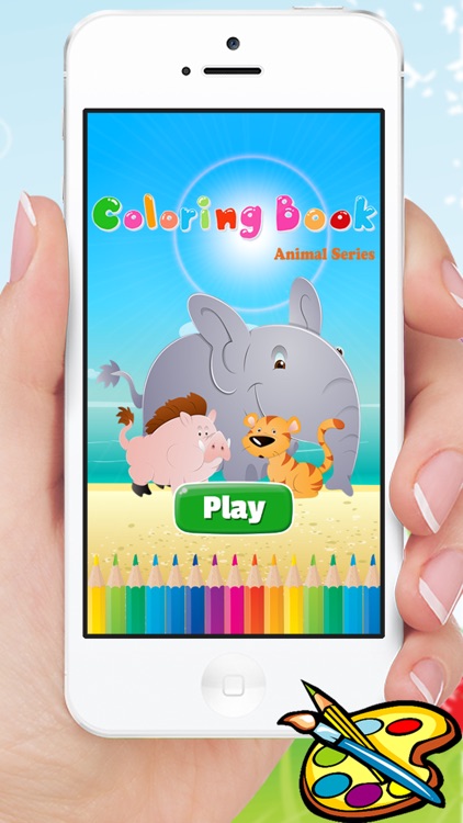 Animal Coloring Book for Kids and Preschool Toddler who Love Cute Pet Games for Free