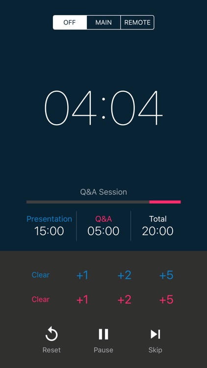 PresenTimer - a true timer for presentation