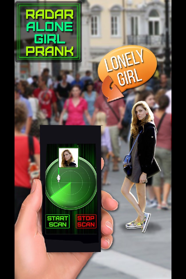 Radar Alone Girl Prank screenshot 3