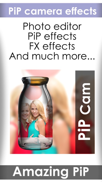 Awesome PiP camera effects & photo touch editor plus collage art frames maker