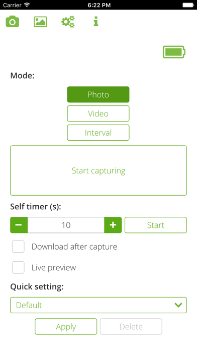 Theta S Remote for Ricoh Theta Cameras Screenshot 1