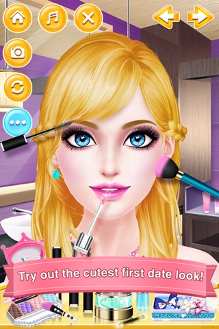 Romantic First Date Beauty Spa - Makeup & Dressup Fashion Salon Game for Girls screenshot 3