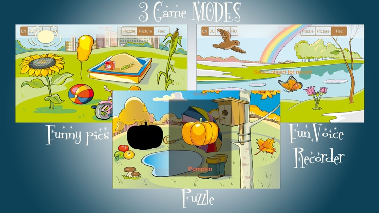 Wunderkind - seasons, education game for youngster and cissy