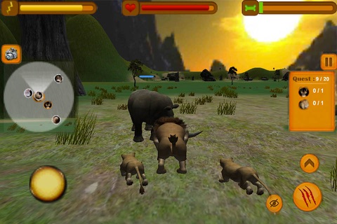 Lion Quest Simulator Game screenshot 3