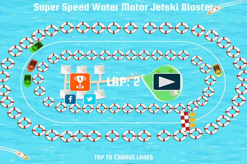 Super Speed Water Motor Jetski Blaster Pro - Best Free Racing Game screenshot 3