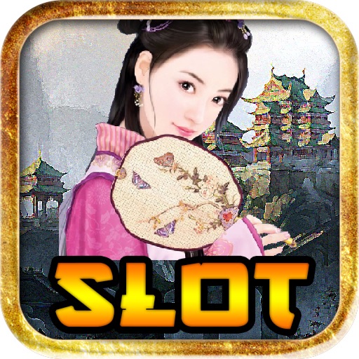 Magic China Flower in Golden Garden Slots: Free Casino Slot Machine iOS App