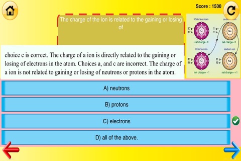 8th Grade Science Quiz # 1 : Practice Worksheets for home use and in school classrooms screenshot 4