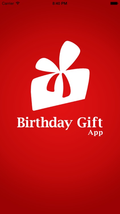 Birthday Gift App