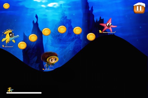 Underwater Skating Championship screenshot 2