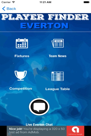 Player Finder for Everton screenshot 3