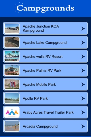 Arizona Campgrounds and RV Parks screenshot 2