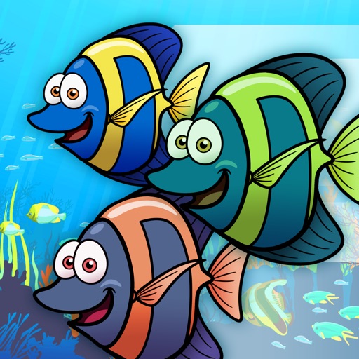 Jumpy Yellow Stripe Fish Adventure - PRO - 3D Swim & Splash Coral Reef Race