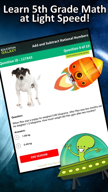 Education Galaxy - 5th Grade Math - Learn Geometry, Fractions, Decimals, Multiplication, Division and More!