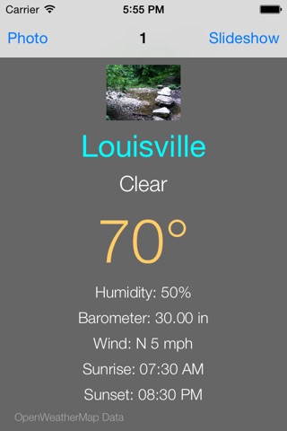 WxPhoto - Weather Photo screenshot 2