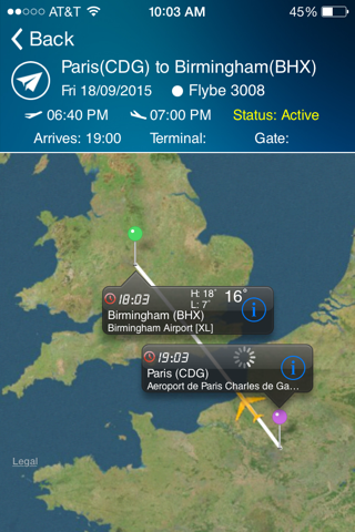 Manchester Airport MAN + Radar screenshot 4