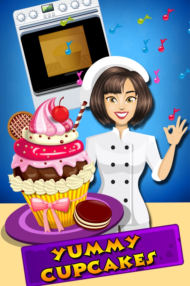 Cupcake Maker - Fun Free cooking recipe game for kids,girls,boys,teens & family screenshot 4