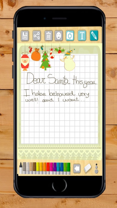 サンタ クロース サンタ クロース への手紙を作成します Iphoneアプリ Applion