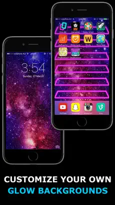 Screenshot 2 Glow Backgrounds iphone