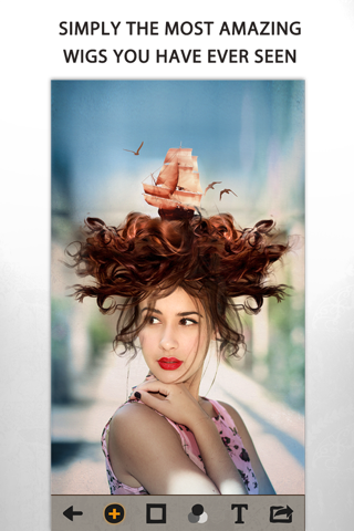 Surreal wigs – Creative hairstyles to edit your photos screenshot 2
