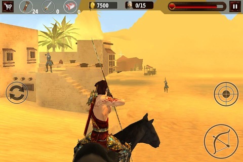 Clash of Egyptian Archers 3d free screenshot 3