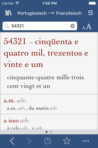Ultralingua French-Portuguese screenshot 3
