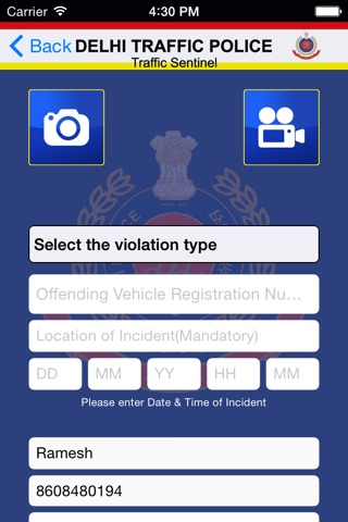 Delhi Traffic Police screenshot 3