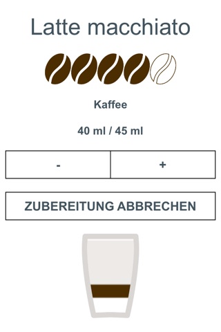 JURA Coffee App for Smartphone screenshot 4