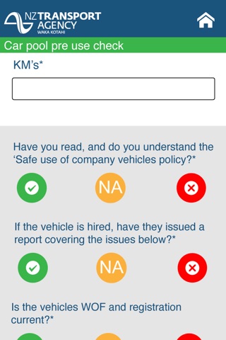 NZTA Pre-Use screenshot 2