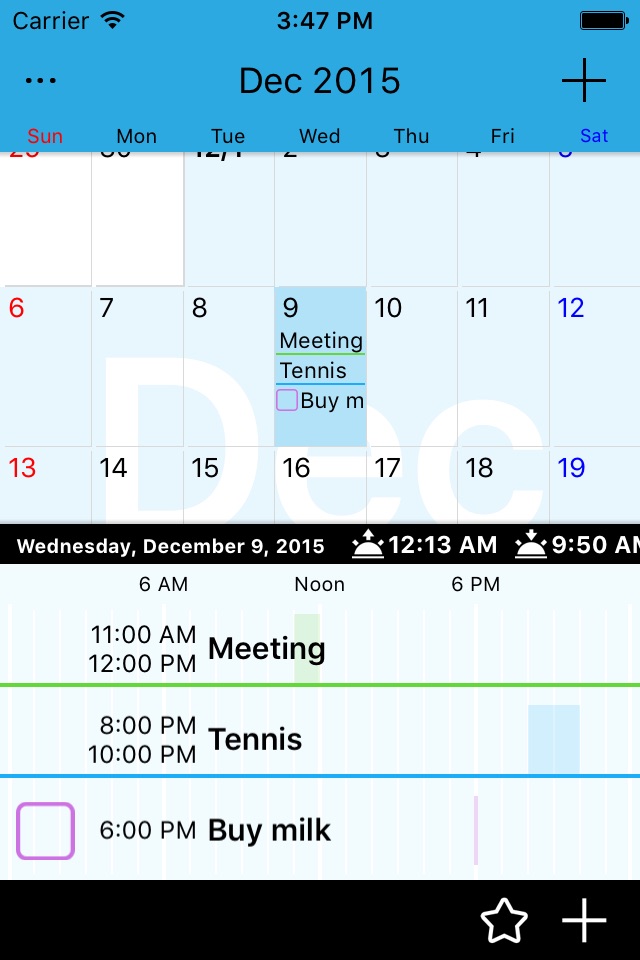 Calendar Z screenshot 3