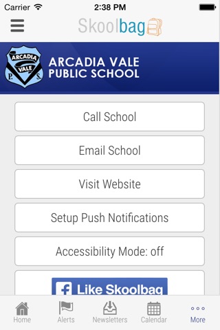 Arcadia Vale Public School - Skoolbag screenshot 4