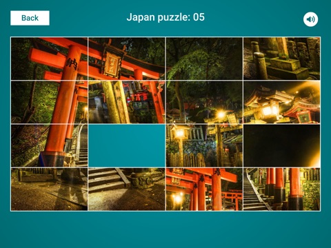 Japan Sliding Jigsaw screenshot 3